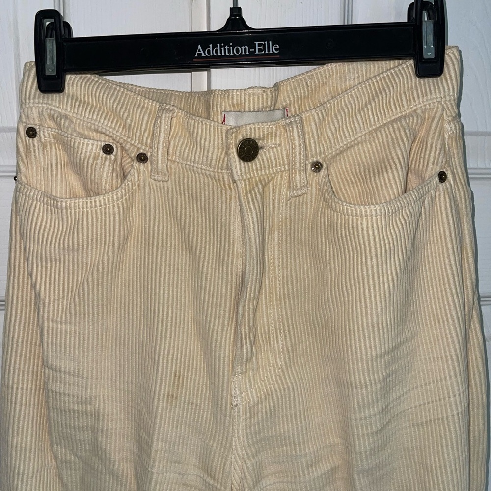 Beige Wide leg Jeans Urban Outfitters